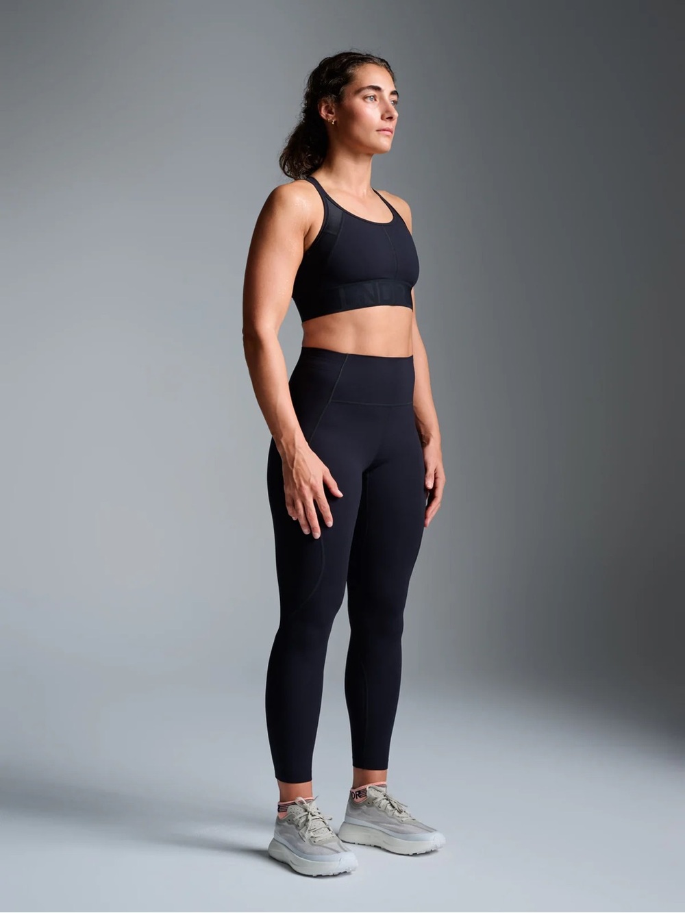 LNDR Limits 7/8 Legging High Rise Black Pocket Size Small Black